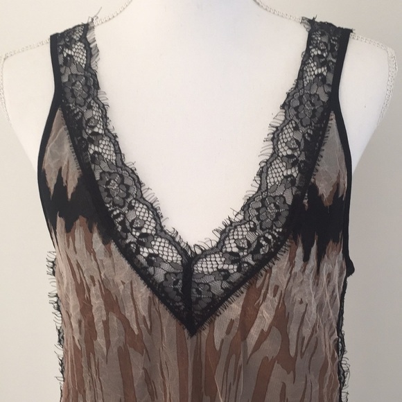 Zara lace tie dye tank dress small - Picture 3 of 6